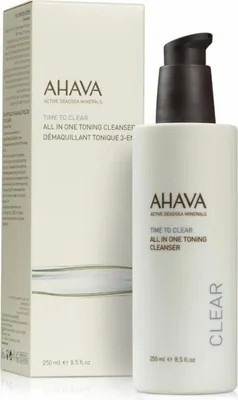 Produktbild von Ahava Time To Clear All In One Toning Cleanser 250ml