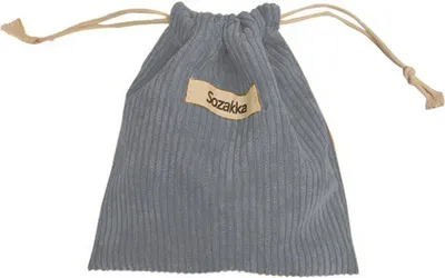 Produktbild von Kosmetiktasche, tragbare Aufbewahrungstasche aus Cord für Make-up, Kordelzug-Design, Aufbewahrungstasche für Schmuck für Zuhause und unterwegs