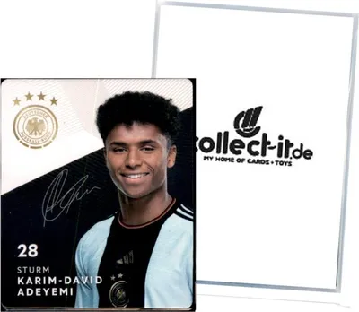 Produktbild von Karte 28 - Karim-David Adeyemi - WM 2022 REWE