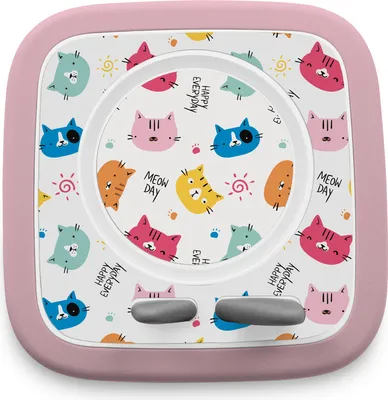 Image de Film de protection compatible avec la Toniebox 2 - Film sur mesure avec motif - Accessoire - Film de protection autocollant - Protection anti-rayures pour la Toniebox Y015-20 Cats Meow