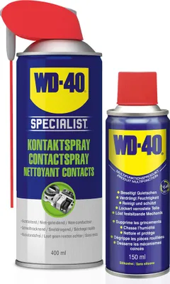 Produktbild von  WD-40 SPECIALIST Kontakt SET Kontaktspray 400 ml & Multifunktionsprodukt 150 ml