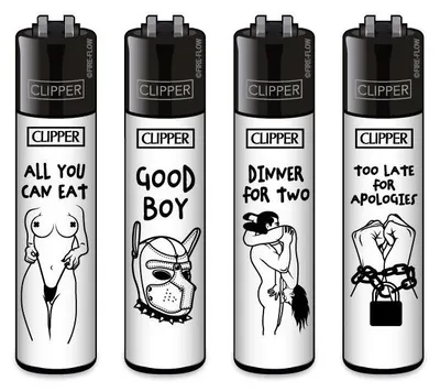 Produktbild von Clipper® Feuerzeuge 4er Set: FFX Adult 3