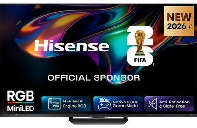 Obrázek produktu pro Hisense 65UR8DS, 165,1 cm (65"), 3840 x 2160 px, DLED, Smart TV, Wi-Fi, Černá