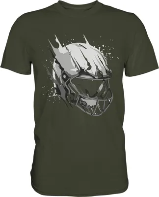 Produktbild von American Football Helm T-Shirt – Urban Khaki / 3XL