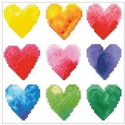 Produktbild von Diamond Dotz Love Rainbow, Bastelset für Kinder