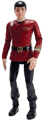 Imagen del producto de Bandai, figura de Spock, capitán de Star Trek, color rojo. Color: rojo. Talla única