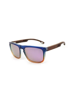 Image de Lunettes de soleil Wave Hawaii, modèle Aruba, couleurs : ébène et polycarbonate, référence WH1128