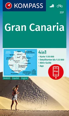 Produktbild von KOMPASS Wanderkarte 237 Gran Canaria 1:50.000