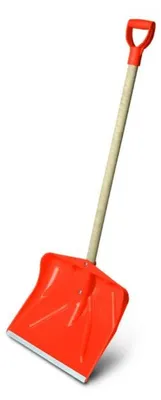 KWAZAR Schneeschaufel breit 132 cm mit Aluminiumleiste