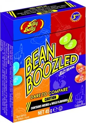 Produktbild von Jelly Belly BeanBoozled, Gummibärchen, 45 g, Mehrfarbig, Box, 48 Stück(e)