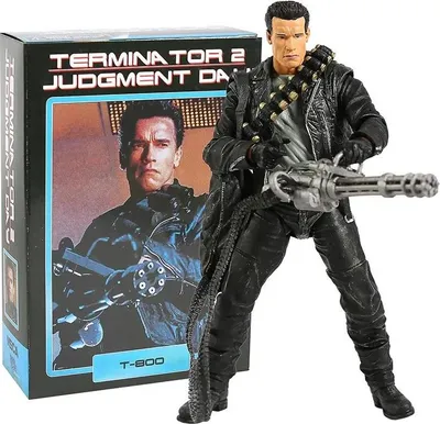 Obrázek produktu pro Figurka NECA Terminátor 2 - Soudný den T-800 - Arnold Schwarzenegger.