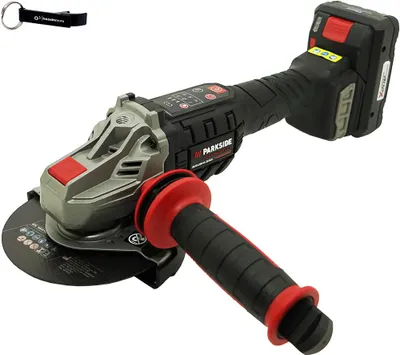 Obrázek produktu pro PARKSIDE PERFORMANCE® 20 V akumulátorová úhlová bruska / včetně inteligentního akumulátoru (4 Ah) a nabíječky (4,5 A)