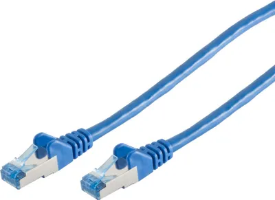 Produktbild von Patchkabel cat6A S/FTP PIMF blau 0,5m