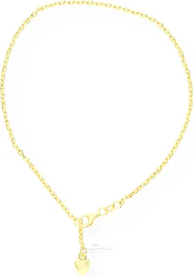 Produktbild von JuwelmaLux Fußkette 925 Silber vergoldet JL18-04-0169