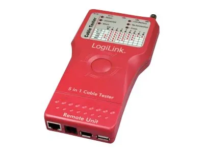 Produktbild von LogiLink 5 in 1 Cable Tester - Netzwerktester-Set