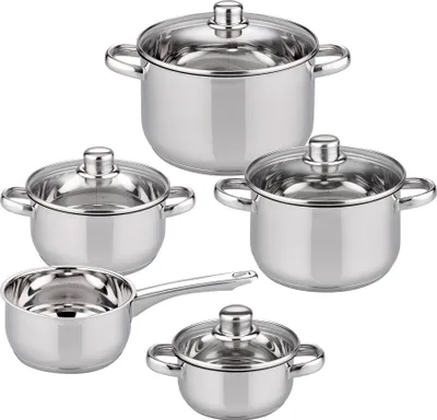 Produktbild von ELO Topfset Galactica Edelstahl  5teilig