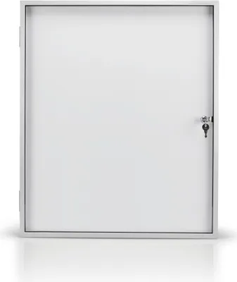 Produktbild von Magnetoplan Innenschaukasten SP Schloss 9xA4 Magnet 108,5x87cm - Weiß