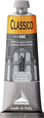 Zdjęcie produktu dla Maimeri Classico Farba olejna Cadmium Yellow Orange 60 ml 1 szt.