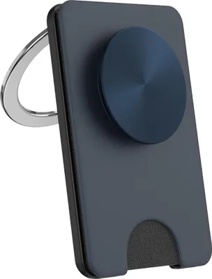 Immagine prodotto di PopSockets, supporto MagSafe PopWallet Design elegante, blu