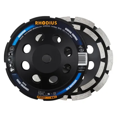 Produktbild von Rhodius Schleifscheibe DS 10 125x4x7xM14mm Stein Proline - 302928