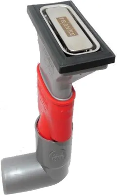 Produktbild von FRANKE 133.0293.616 ET V Überlaufset zu Tropfmulde 65/65 für Spüle Hydros HDX 254-97 / Ersatzteil / Überlauf