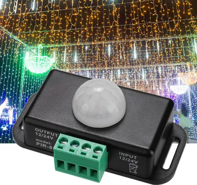Obrázek produktu pro DC 12V 24V Automatický inteligentní infračervený senzor lidského těla pro domácnost