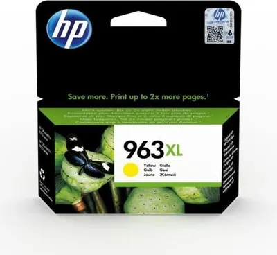 Produktbild von HP 963XL Gelb Tintenpatrone, Original, 22.92 ml, 1600 Seiten, für OfficeJet Pro 9010/9020 Serie