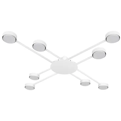 Produktbild von MasterLED Deckenleuchte 8-flammig GX53 LED Weiß 93x93 cm Wohn- und Esszimmer
