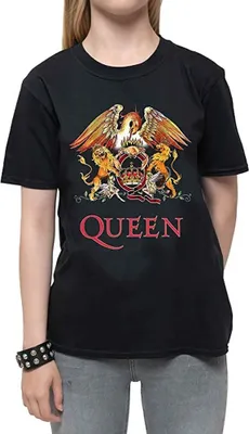 Produktbild von Queen - "Classic" T-Shirt für Kinder RO2754 (116) (Schwarz)