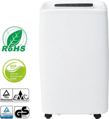 Produktbild von 3 in1 Luftentfeuchter,Luftreiniger,Wäschetrockner, LED Bildschirm, 12L / Tag Luftentfeuchter fÜr 15 ㎡, 1.5L Wassertank, 24 Stunden Timer