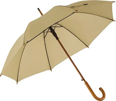 Immagine prodotto di L-merch Ombrello automatico a bastone in legno Tango