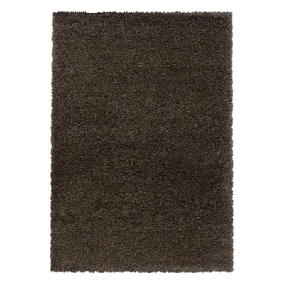 Produktbild von Hochflor Teppich FLUFFY Braun 140 x 200 cm