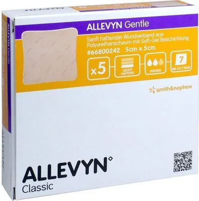 Produktbild von ALLEVYN Gentle 5x5 cm Schaumverband