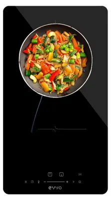 Obrázok produktu pre EVVO V31, Čierna, Vstavaný, 29 cm, Plynový, Sklo, 2 zone(s)