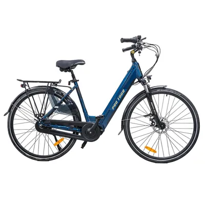 Image de ZMH Vélo électrique Pedelec E-Mountainbike 250 W moteur arrière 36V14AhAccus 7 vitesses dérailleur Shimano 25 km/h Aluminium Charge maximale 140 kg