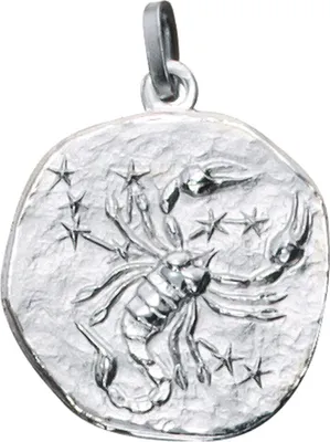 Produktbild von JOBO Anhänger Sternzeichen Skorpion 925 Sterling Silber rhodiniert teilmattiert