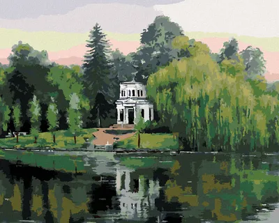 Zdjęcie produktu dla Zuty - Painting by Numbers - PARK SOFIYIVKA W Ukrainie, 40x50 cm, naciągnięte płótno na ramę
