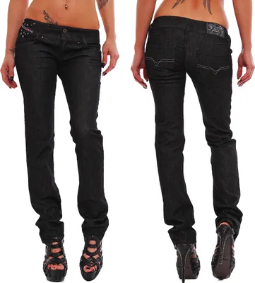 Produktbild von Diesel Damen Jeans Matic 008J7 Farbe: Schwarz Größe: W31 L 32