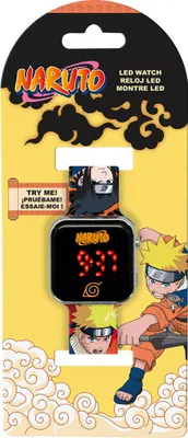 Image de Zegarek LED dla dzieci Naruto Shippuden - Akcesorium oficjalne Kids Licensing