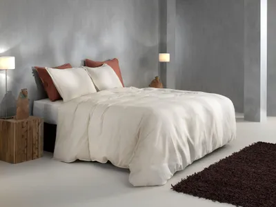 Productafbeelding van Satineer beddengoed, kleur: 155, off-white