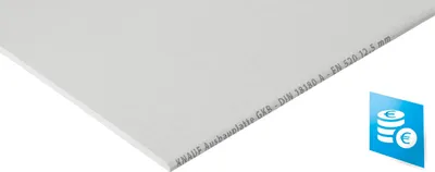 Produktbild von Knauf Gipskartonplatte Miniboard GKB 120 x 60 cm 12,5 mm