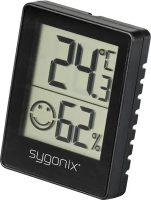 Produktbild von Sygonix Thermo-/Hygrometer Schwarz SY-5268502