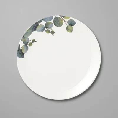 Produktbild von Teller flach 28 cm Eukalyptus Fine Bone China