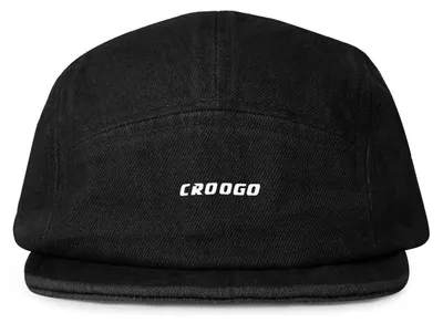 Produktbild von Basecap Herren Baumwolle 5 Panel Kurzer Schirm Verstellbar Schwarz