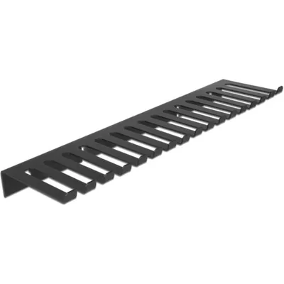 Produktbild von Delock Kabelhalterung 325 x 90 mm zur Wandmontage schwarz