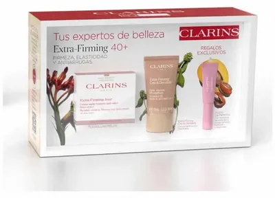 Produktbild von Clarins Extra-Firming Jour Tagescreme für jeden Hauttyp 50ml Set 3 Artikel