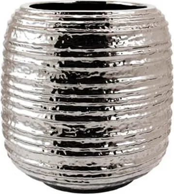 Produktbild von Kaheku Vase Medan silber, Ø 24 cm, H= 24,5 cm  7833035697
