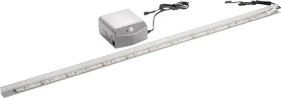 Produktbild von Waschbeckenbeleuchtung mit Bewegungsmelder  LED-Beleuchtung einsetzbar bei unseren 80 cm Waschbecken aus Glas   Batteriebetrieben, daher kein Stromanschluss vonnöten (optional möglich)
