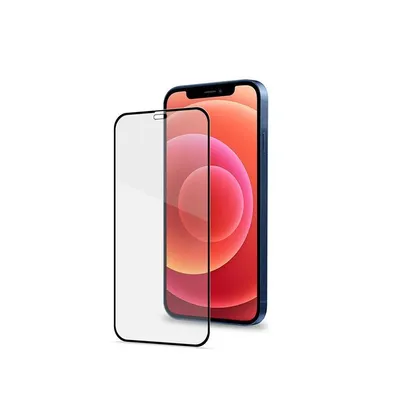 Produktbild von Celly Full Glass, Apple, iPhone 12 Mini, Kratzresistent, Schockresistent, Schwarz, Transparent, 1 Stück(e)