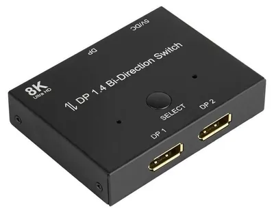 Obrázek produktu pro Good Connections GC-M0262 Good Connections DP1.4 Switch 2-fach bidirektional 8K@30Hz